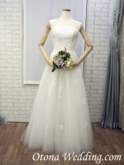 【Aラインウエディングドレス】７−７