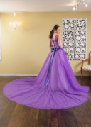 【イメージチェンジカラードレス】ディープパープル４−５