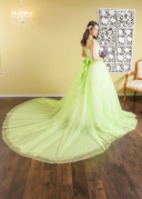 【イメージチェンジカラードレス】パステルグリーン２−５