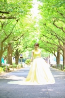 【イメージチェンジカラードレス】イエロー１