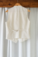 【メンズベスト】ホワイト２