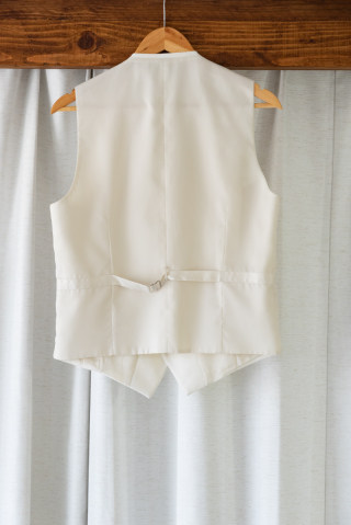 【メンズベスト】ホワイト２