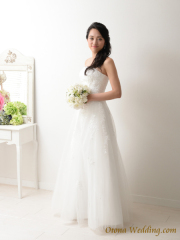 【Aラインウエディングドレス】７−８