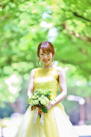 【イメージチェンジカラードレス】イエロー４