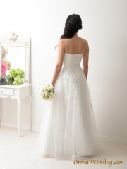 【Aラインウエディングドレス】８−１