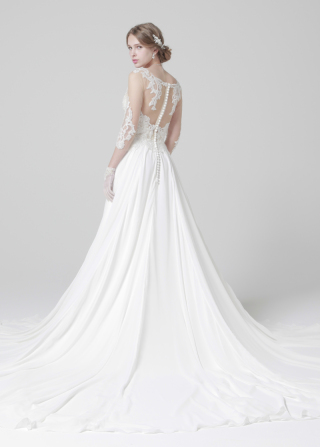 【Aラインウエディングドレス】１０−３