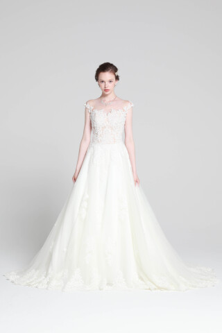 【Aラインウエディングドレス】１０−１