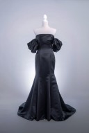 ブラックマーメイドドレス