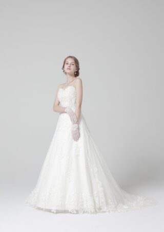 【Aラインウエディングドレス】１０−４