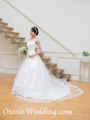 【Aラインウエディングドレス】８−１６