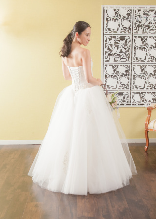 【イメージチェンジカラードレス】ホワイト４−９