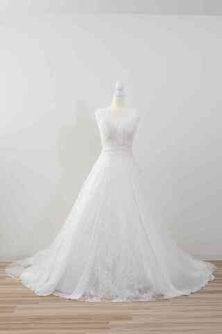 【Aラインウエディングドレス】１０ー７