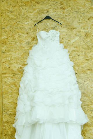 【Aラインウエディングドレス】１−３