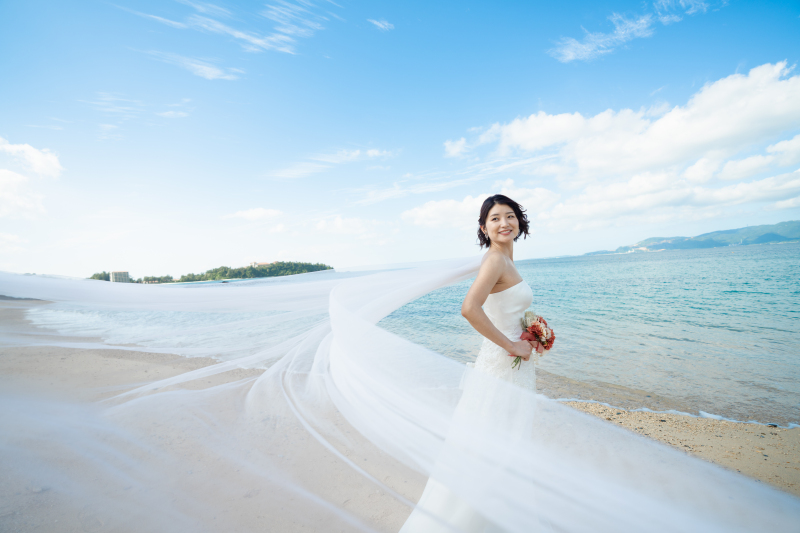 風と光に包まれた、やわらかな瞬間をパチリ