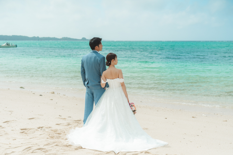 scene #8　どこまでも続く青い海を眺めて