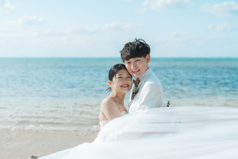 自然と寄り添い笑顔になる姿もカメラに収めます！