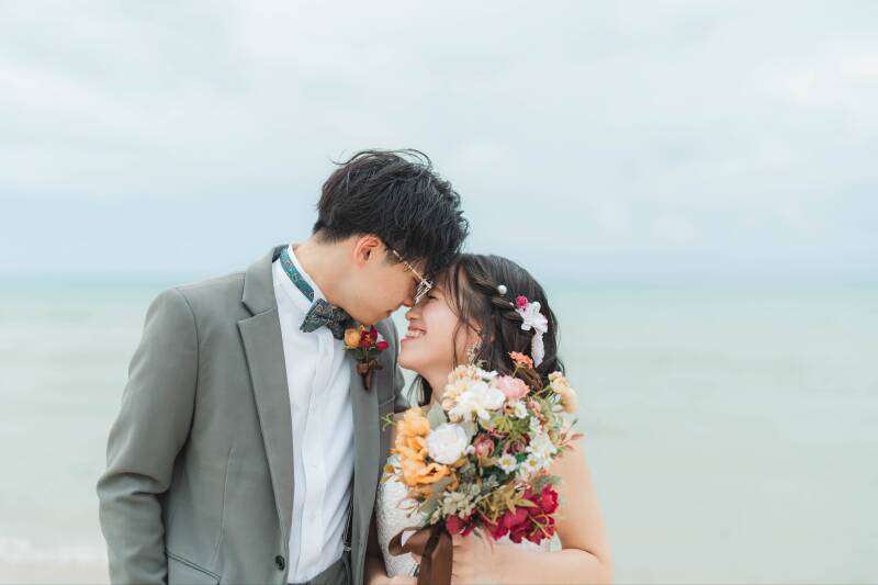 ご家族にも囲まれ、幸せな1日を。