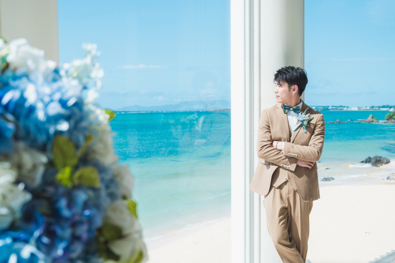 フォトウェディングには欠かせないソロショット◎