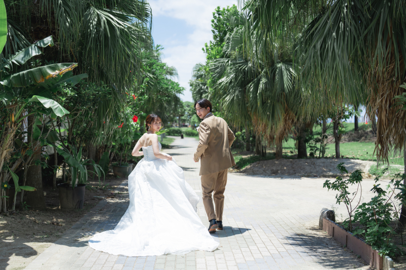 思わず走りたくなるような南国らしいスポット◎