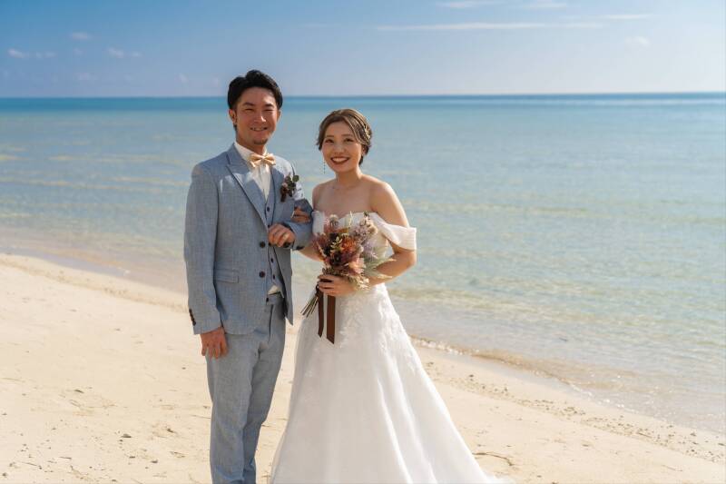 明るいおふたりと