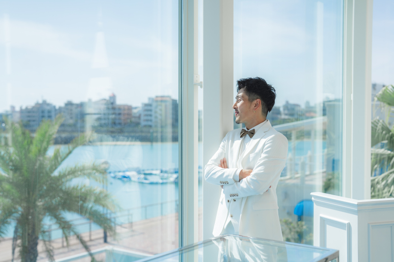 新郎新婦様それぞれのソロショットも欠かせません！