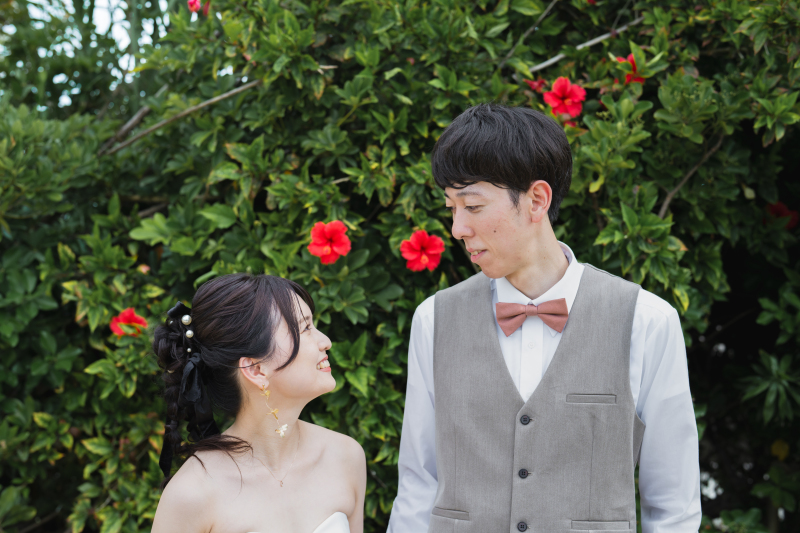 出会えたらラッキー☆沖縄らしいハイビスカス！