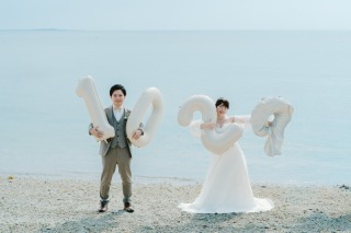 【よくばりチャペルフォトツアー＋グリーン撮影追加】ここは二人だけの世界