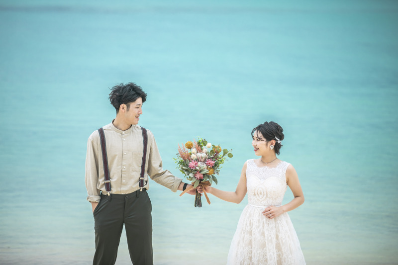 in ターコイズブルー