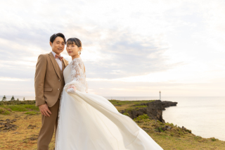 【残波岬サンセットフォトツアー150カットプラン】二人だけの特別な瞬間を。
