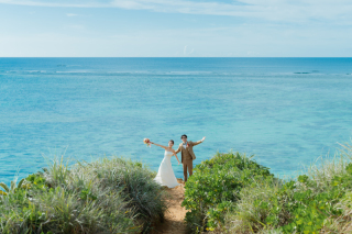 【ザネー浜(Beach51)＋グリーン撮影】岩場も広大な海も同時に楽しめます◎