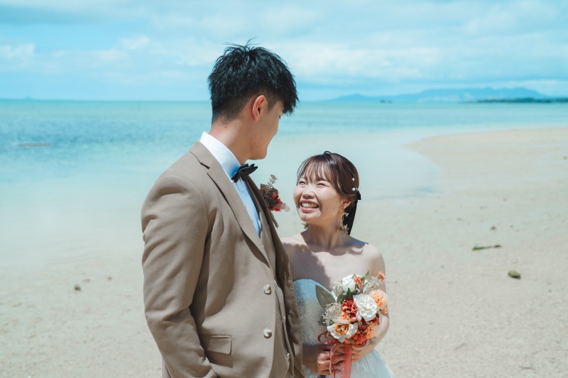 ビーチから撮影スタート！いつもとは違う姿に…♪