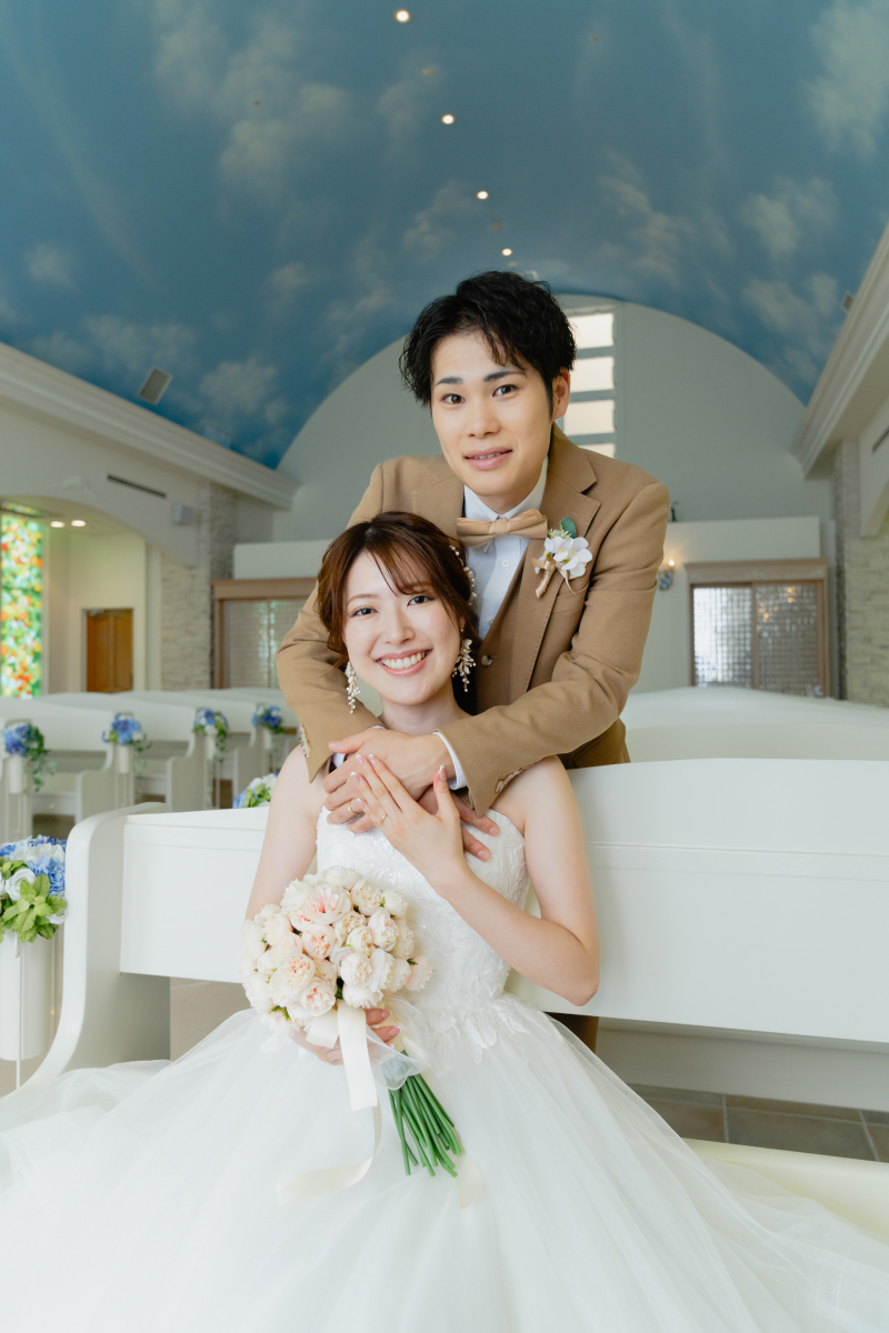 空色に包まれて、ぎゅっと近づくふたり