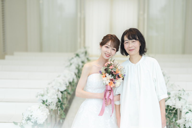 #4 ご家族を呼んで一緒にフォトウェディングも◎