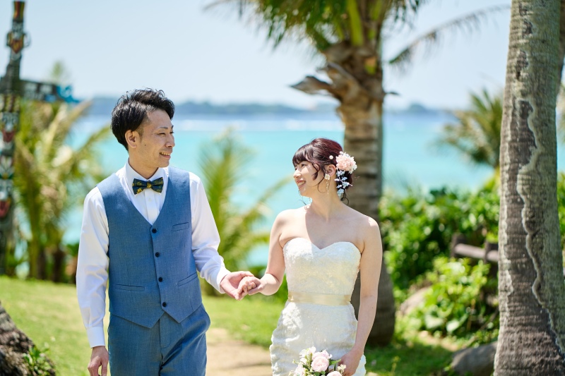 チャペル周辺のガーデンでも撮影ができちゃいます!!