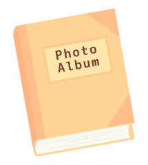 デザインアルバム 1冊増刷料金Photolet A4 (22P+表紙・封筒)