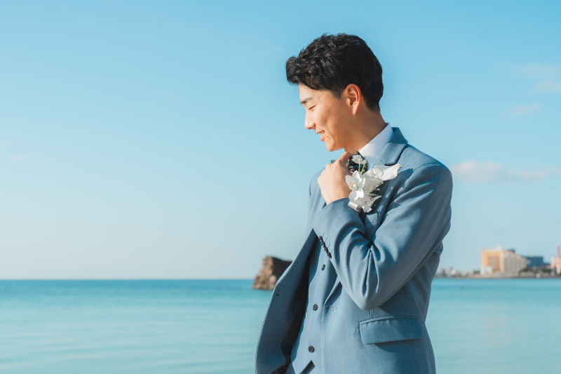 タキシードも試着可能です！