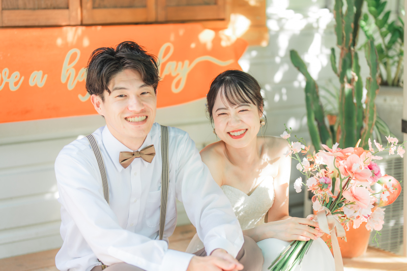 ◇◆◇なるべく自然体なおふたりを撮影できるように…◇◆◇撮影中、新郎新婦のおふたりが少しでもおふたりらしい自然体な姿でいられるように、ナチュラルで力みのない笑顔をカメラにおさめられるように努めています