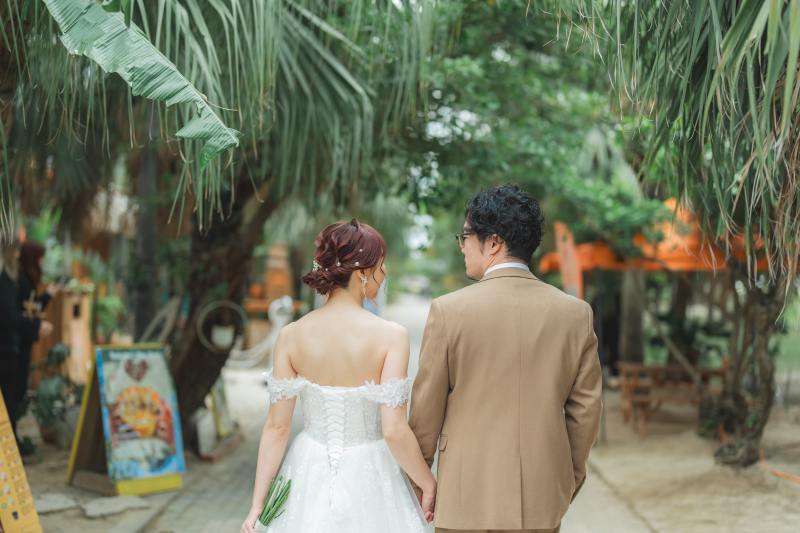 【ビーチ＆グリーン撮影コミコミ150カット】⭐︎全データ納品｜衣裳｜ヘアメイク付き《追加料金不要・全ての衣装から選べる》