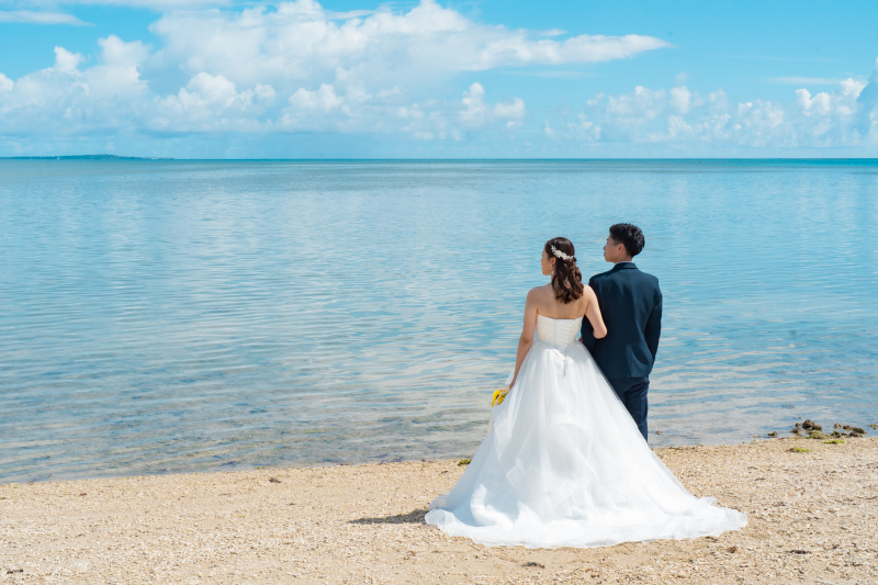 【残波岬サンセットフォトツアー＊コミコミ150カット】◉全データ納品｜衣裳｜ヘアメイク付き《追加料金不要・全ての衣装から選べる》