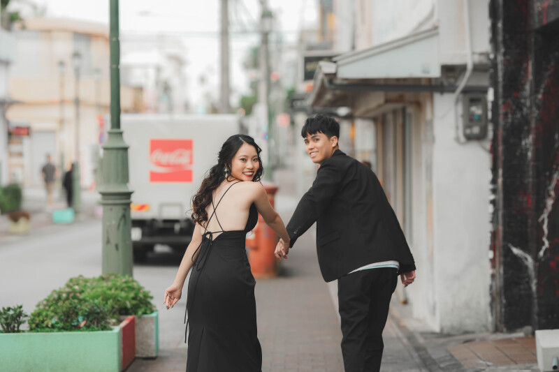 【金武町・新開地ストリート撮影＋ビーチフォトコミコミ150カット】全データ納品｜衣裳｜ヘアメイク付《追加料金不要・衣装選び放題》