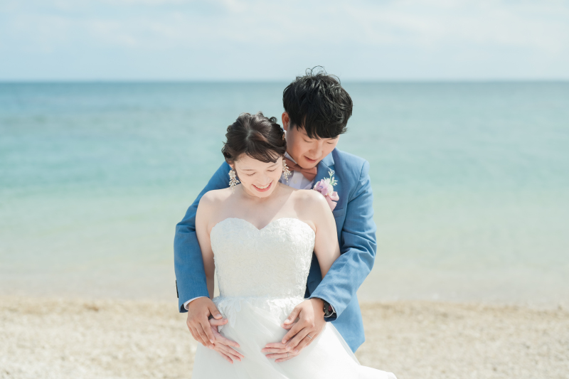 マタニティの方必見！【天然ビーチ＋スタジオで撮影！マタニティ撮影コミコミ100カットプラン】◉全データ納品｜衣裳｜ヘアメイク付き