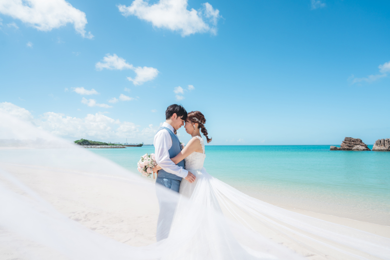 【オープニングムービー・ウェルカムボード・アルバムが全てコミコミに！】ビーチ＆グリーン撮影コミコミ150カット《追加料金不要》