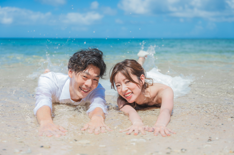 【熱田ビーチ＆ウォーターイン＆ドローン撮影コミコミ125カット】☆全データ納品｜衣裳｜ヘアメイク付き《追加料金不要》