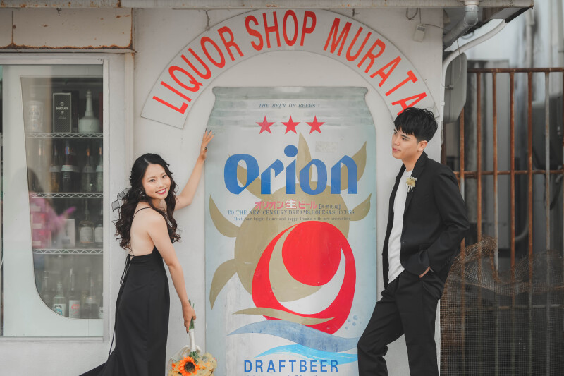 【金武町・新開地ストリート撮影＋ビーチフォトコミコミ150カット】全データ納品｜衣裳｜ヘアメイク付《追加料金不要・衣装選び放題》