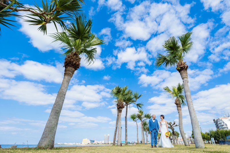 【ビーチ＆グリーン撮影コミコミ150カット】⭐︎全データ納品｜衣裳｜ヘアメイク付き《追加料金不要・全ての衣装から選べる》