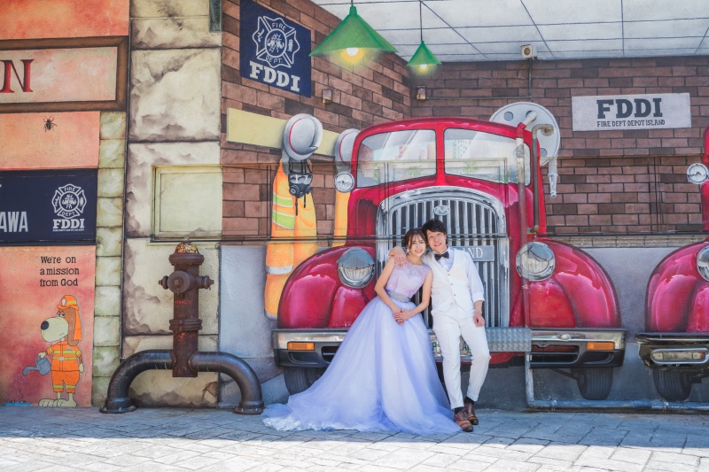 【アメリカンビレッジ撮影含む】沖縄本島１DAYフォトツアー＊コミコミ300カット以上《今だけ特典☆18Pアルバム１冊付き》