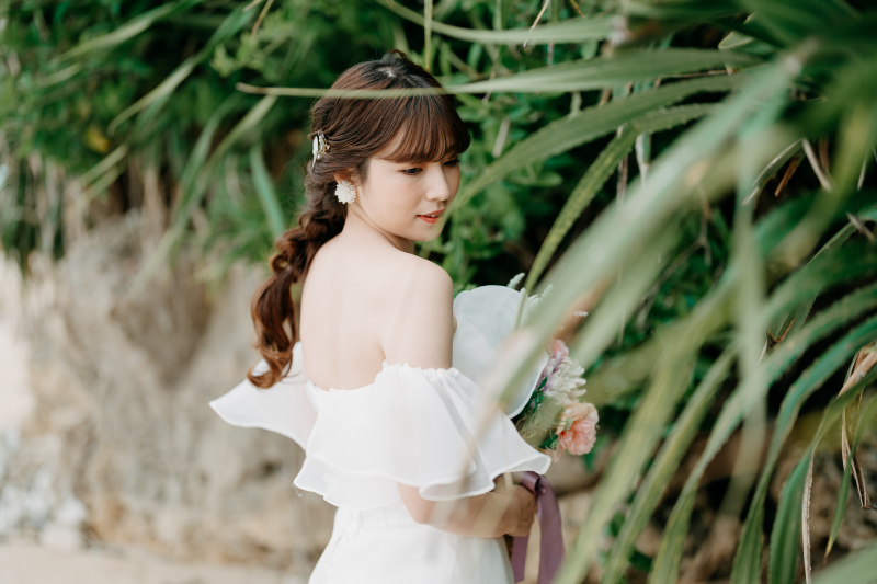 ソロウエディングが叶う！天然ビーチ撮影＊コミコミ50カットプランプロフェッショナルチームが「いま、最高のわたし」をプロデュース！
