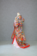 N-454【重ね青梅小花文】