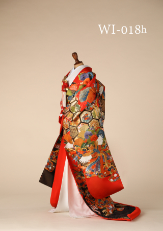 WI-018h【亀甲に鳳凰】