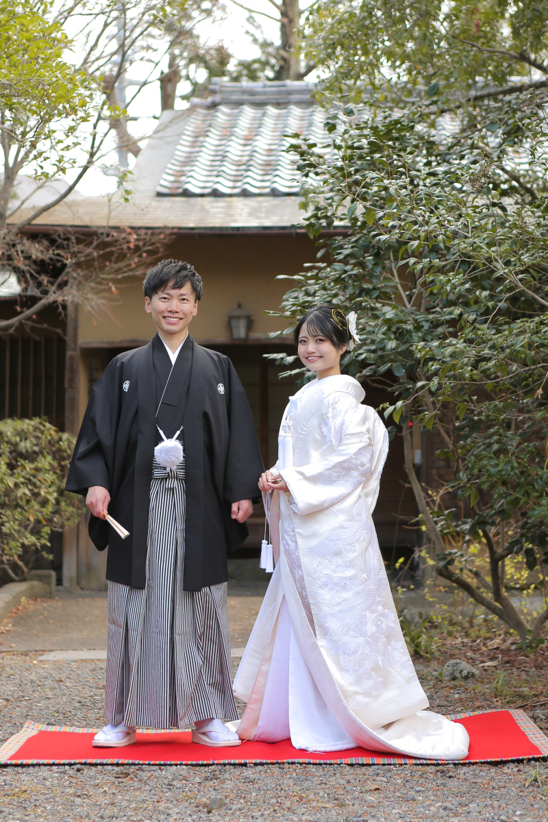 立ち姿も記念に。